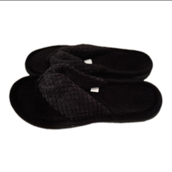 Women's ultra ideas black slides NWT size 7-8 - Picture 2 of 4